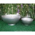 Horticulture bowl shape fiberglass planter flower pot